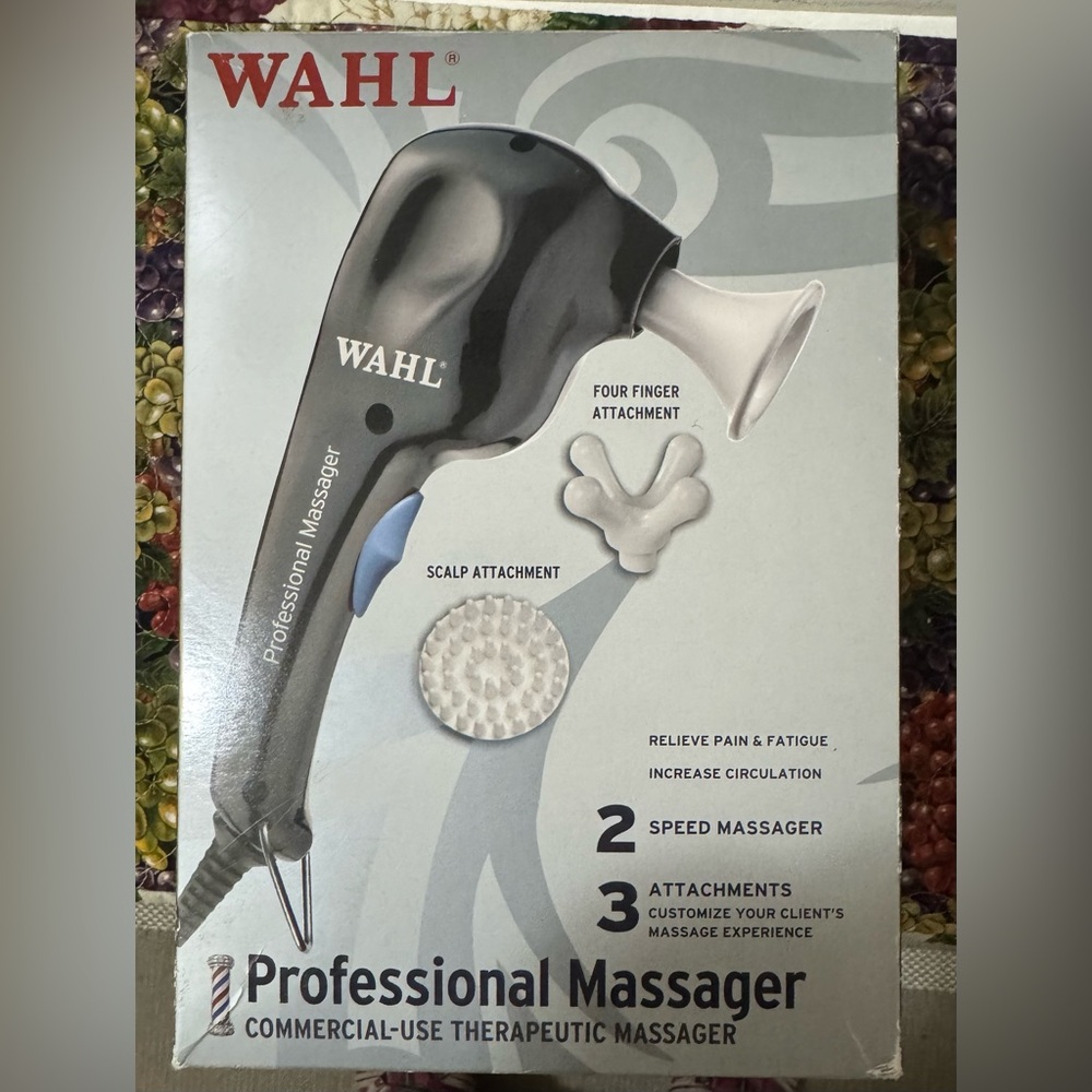 Wahl Black and White Professional corded Massager